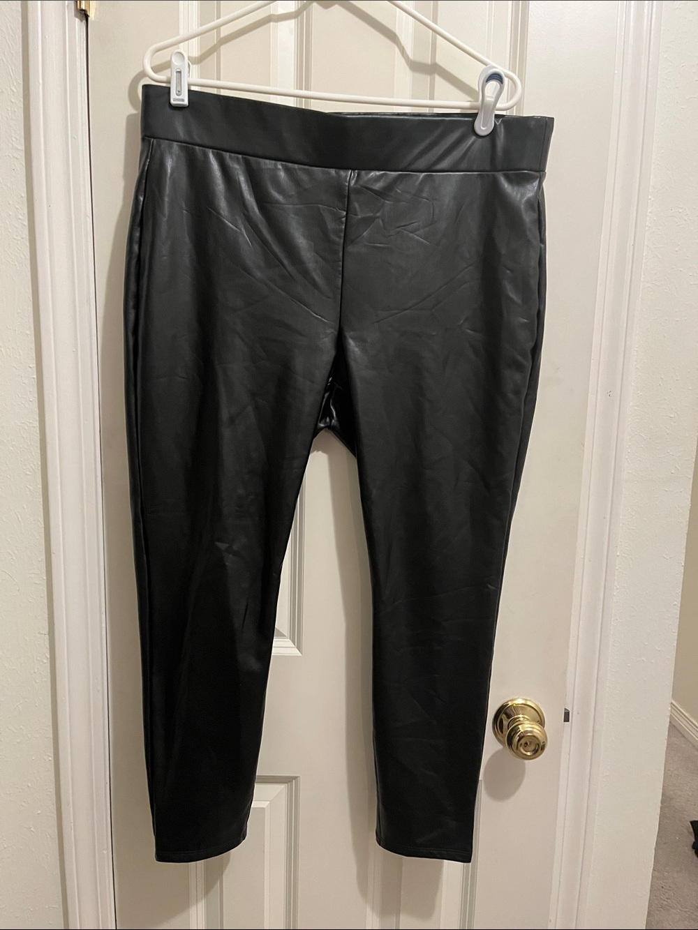 LOFT XLP Faux Leather Leggings